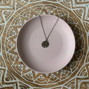 Mixed Metal Charm Necklace